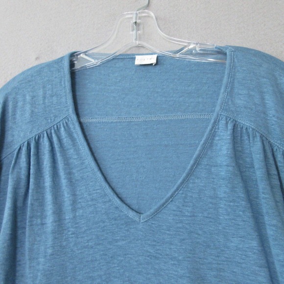 Poetry 100% Linen V Neck Top - Picture 2 of 15